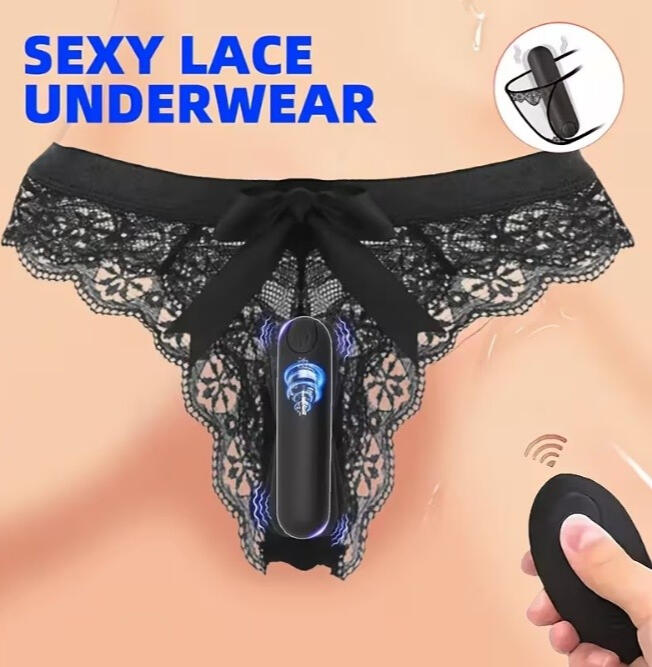 Untitled Underwear with Bullet Vibrator - 10 Frequency Size: M remote-controlled adventure